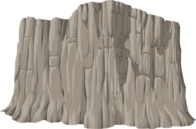 a close up of a piece of wood, a cave painting, polycount, conceptual art, cel shaded vector art, gray stone wall, giant imposing mountain, background image