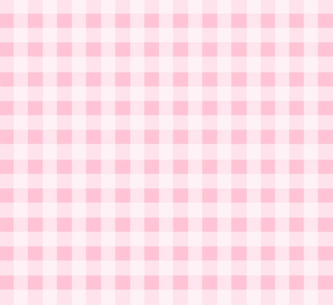 a pink and white gingham checkered pattern, a picture, inspired by Peter Alexander Hay, tumblr, sōsaku hanga, starts, made with illustrator, high res, cozy cafe background