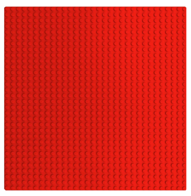 a close up of a red object on a black background, a digital rendering, inspired by Otto Eckmann, bauhaus, lego movie style, full view blank background, dystopian floor tile texture, vector background
