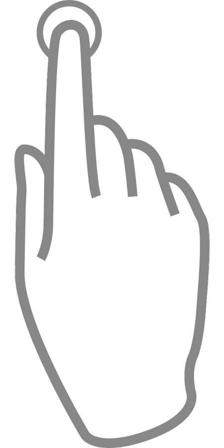 a hand with a ring on it's finger, a cartoon, pixabay, pointing index finger, the background is black, white finish, no horns