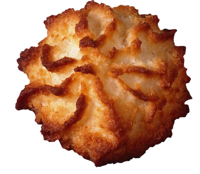 a close up of a pastry on a black background, a digital rendering, flickr, mash potatoes, crackles, patriotism, cod