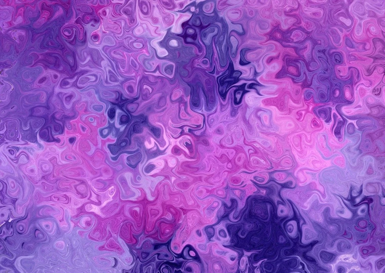 a close up of a painting with a lot of colors, a digital painting, inspired by Julian Schnabel, generative art, fractal pattern background, dithered gradients, purple liquid, grain”