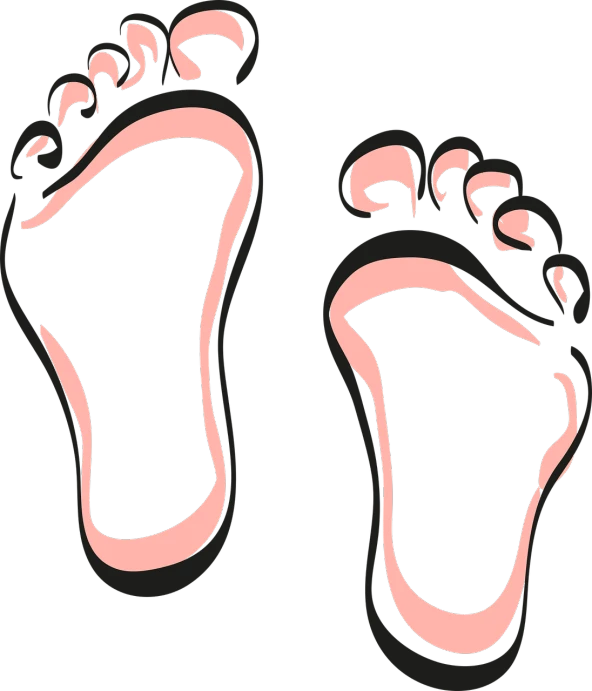 a pair of feet on a black background, a digital rendering, inspired by Victorine Foot, mingei, romantic simple path traced, screaming, fetus, featured