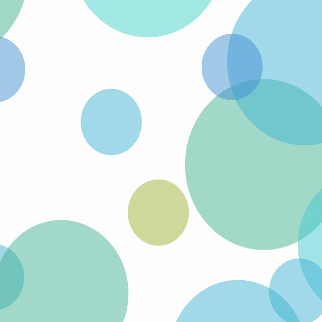 a bunch of blue and green circles on a white background, generative art, soft cute colors, けもの, bubble background, iphone detailed photo