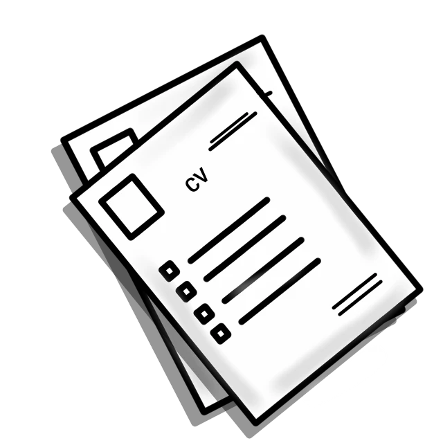 a piece of paper sitting on top of a piece of paper, by Andrei Kolkoutine, pixabay, digital art, icon black and white, my pov, on a flat color black background, confidential documents