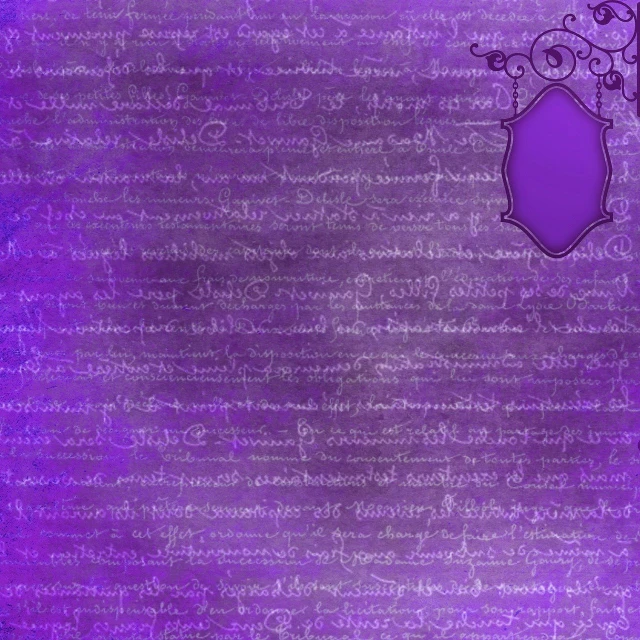 a purple background with some writing on it, inspired by Daphne Fedarb, conceptual art, gothic manuscript with intricate, blank background, buddhist, scrapbook