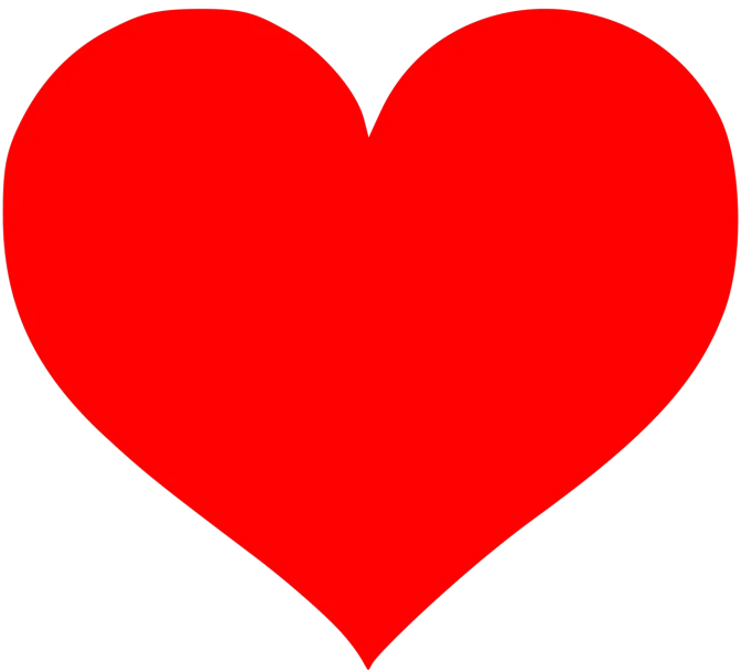 a red heart on a black background, no outline, (heart), high res, compassionate