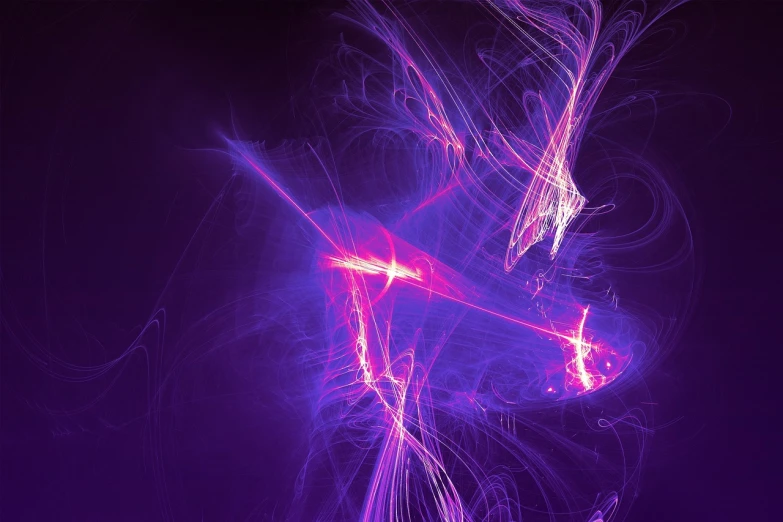 a close up of a person holding a tennis racquet, digital art, by Julian Allen, digital art, purple fire powers fire swirling, distant glowing figures, soft organic abstraction, energy trails