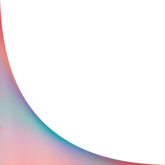 a computer monitor sitting on top of a desk, inspired by Gabriel Dawe, flickr, generative art, black backround. inkscape, very detailed curve, space fractal gradient, phone wallpaper
