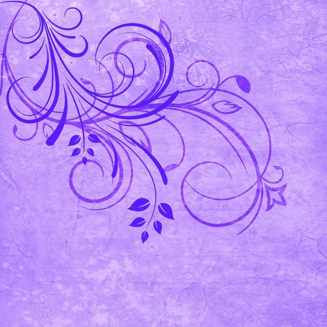 a close up of a wall with a design on it, a digital painting, inspired by Louis Eilshemius, trending on pixabay, arabesque, background is purple, a beautiful artwork illustration, floral background, handcrafted paper background