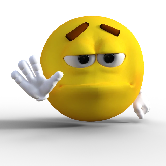 a yellow emo emo emo emo emo emo emo emo emo emo emo emo emo, inspired by Heinz Anger, digital art, greeting hand on head, on black background, 3 d render of jerma 9 8 5, smiley face