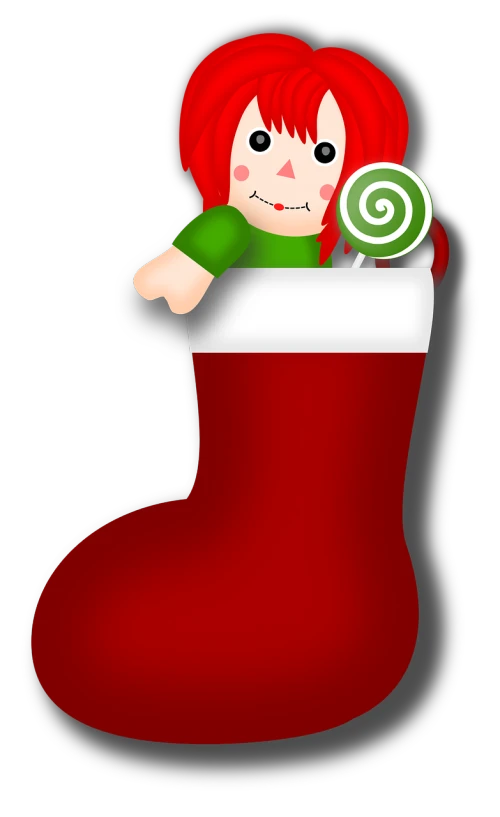 a little girl holding a lollipop lollipop lollipop lollipop lollipop lollipop lollipop lolli, a screenshot, by Kanbun Master, pixabay contest winner, in red velvet stockings, red green white black, santa claus, no gradients