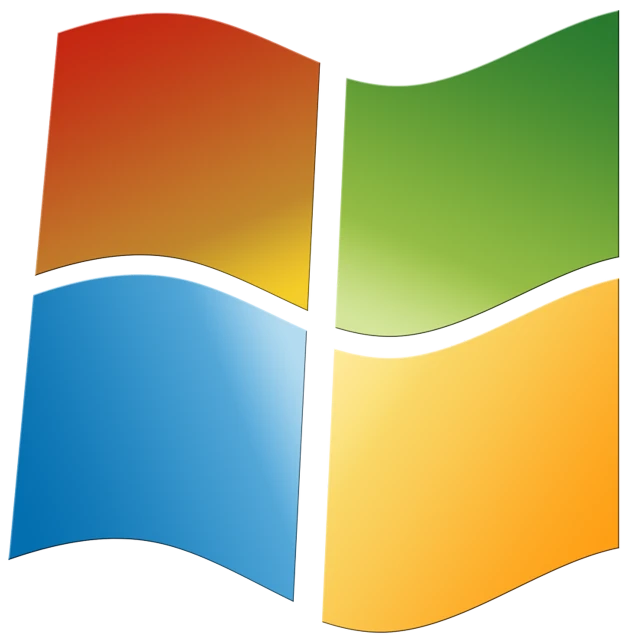 the windows 7 logo, a screenshot, by Karl Ballmer, pixabay, colored layers, looking left, patchwork, spartan