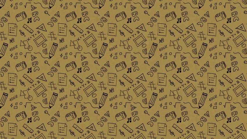 a wall that has a lot of drawings on it, trending on pixabay, seamless pattern, black fine lines on warm brown, teacher, background image