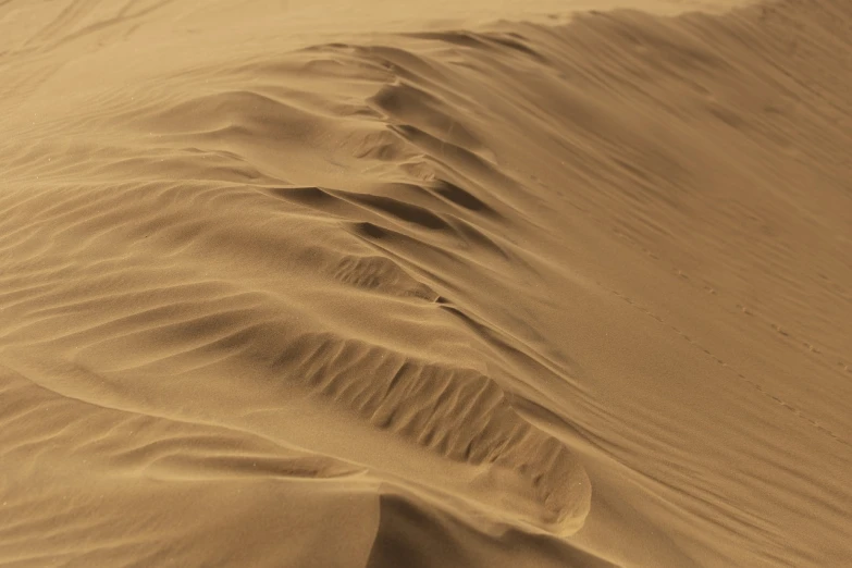 a large sand dune in the middle of a desert, an ultrafine detailed painting, beautiful high detail photo, highly detailed product photo, caramel, high detail photo