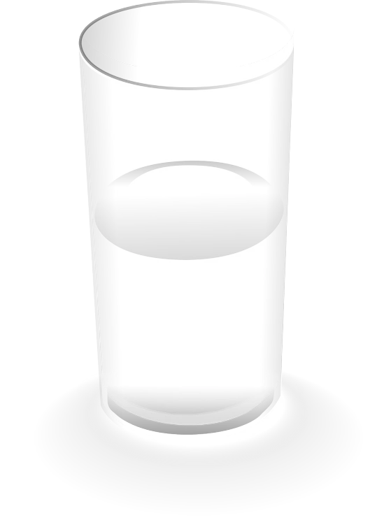 a glass of water sitting on top of a table, a raytraced image, by Andrei Kolkoutine, deviantart, minimalism, dark and white, large tall, hurricane, beaker