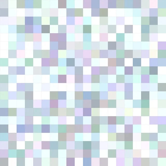 a large number of squares of different colors, pixel art, pixel art, pale blue, nordic pastel colors, subtle multicolored light, eggshell color