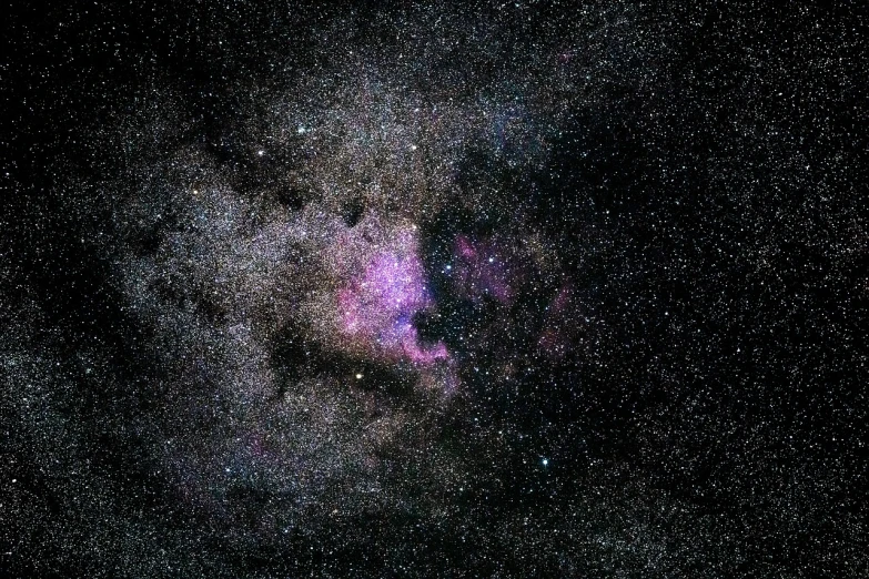 a dark sky filled with lots of stars, flickr, space art, colorized, cloud nebula, a cosmic canada goose, taken with a canon dslr camera