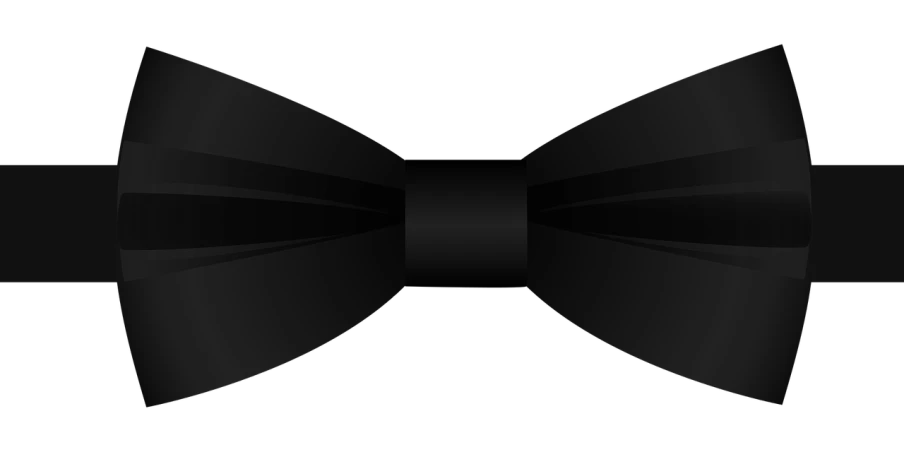 a black bow tie on a black background, a raytraced image, inspired by Ryoji Ikeda, reddit, spaceship hallway background, black backround. inkscape, inside the tunnel, uncompressed png