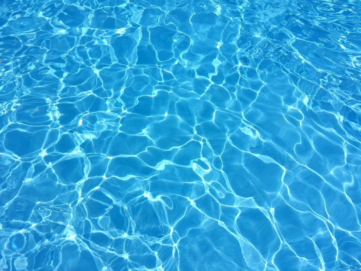 a pool filled with lots of blue water, a picture, by Whitney Sherman, shutterstock, fine art, iphone background, blue backlight, high details!, harry