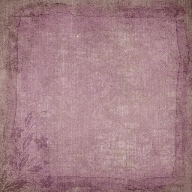 a piece of paper with a floral design on it, a pastel, by Linda Sutton, pixabay, baroque, barely lit warm violet red light, linen canvas, in style of mike savad”, grain”