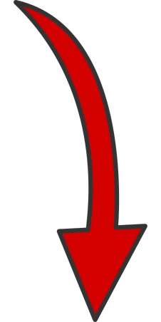 a red arrow pointing upward on a black background, concept art, by Andrei Kolkoutine, deviantart, very long neck, countdown, stick poke, logo without text