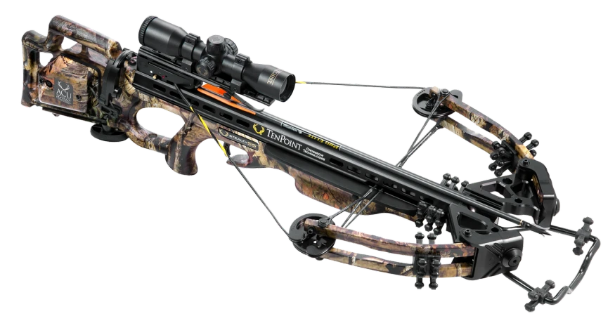 a close up of a crossbow on a white background, shutterstock, photorealism, trident, ox, a full-color airbrushed, skinny