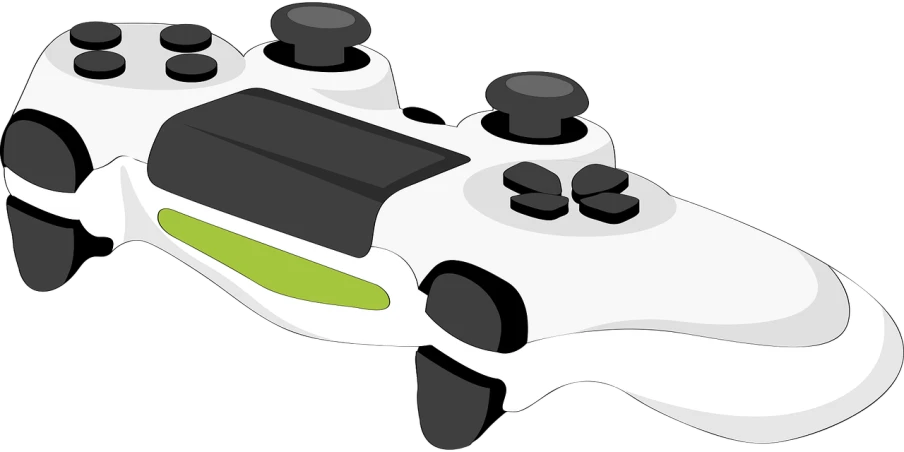 a close up of a video game controller, pixabay, digital art, stick figure, nvidia geforce, detailed detailed detailed, crossbow