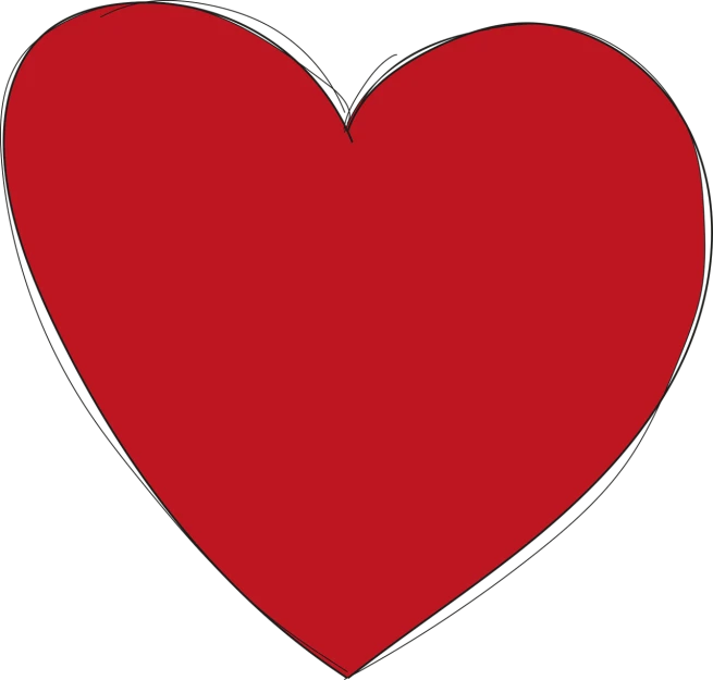a red heart on a black background, large)}], high res, no outline, red only