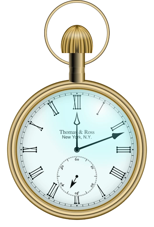 a close up of a clock with roman numerals, a digital rendering, by Thomas Dalziel, art nouveau, harry volk clip art style, pocket watch, ross, portrait