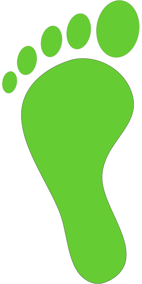 a green foot print on a black background, an album cover, pixabay, simple path traced, bustling, blob, sustainability