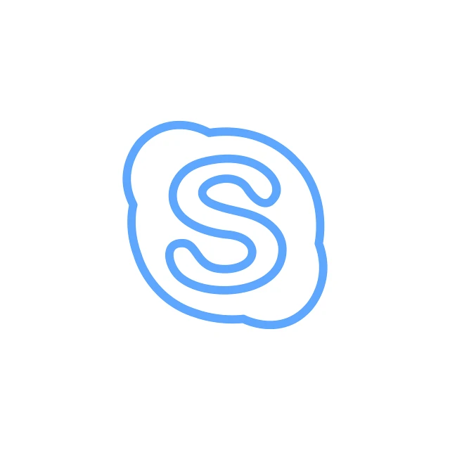 a blue outline of a letter s on a white background, by Seb McKinnon, reddit, stuckism, corporate phone app icon, brains, 🐋 as 🐘 as 🤖 as 👽 as 🐳, smiley profile