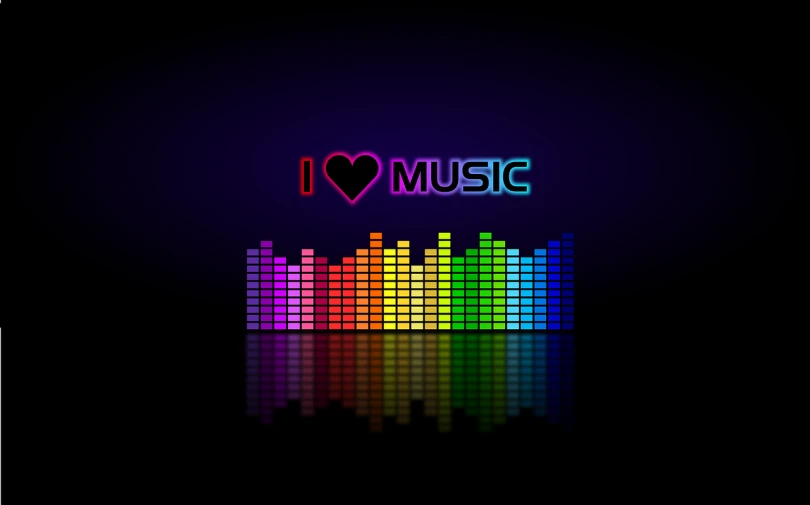 i love music equal equal equal equal equal equal equal equal equal equal equal equal equal equal equal equal equal equal equal equal equal equal equal equal equal, by Kuno Veeber, shutterstock, romanticism, neon lights and adds, i love you, wallpaper!, nighttime!!