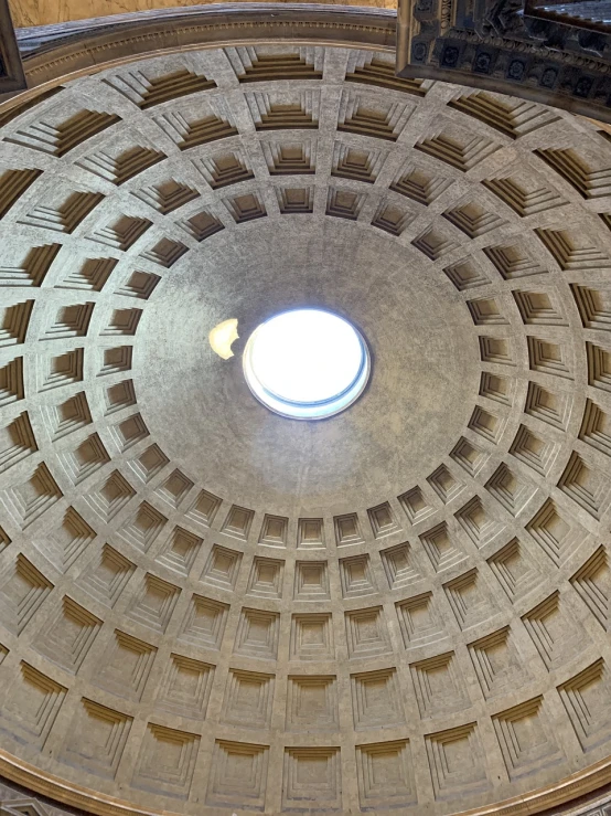 the ceiling of a building with a round window, a picture, by Francesco Raibolini, shutterstock, monolithic temple, eternal city, unedited, 1 1 1 1