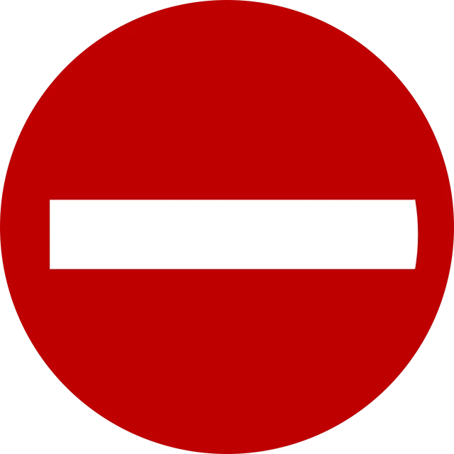 a red and white no entry sign on a black background, by Zoran Mušič, pixabay, suprematism, accurate roads, everything enclosed in a circle, jakarta, no foliage