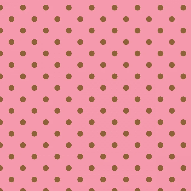 a brown polka dot pattern on a pink background, inspired by Katsushika Ōi, pop art, graphic 4 5, 1200 dpi, pink and gold, pink and green