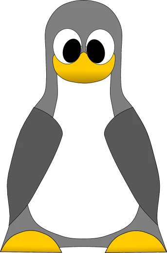 an image of a penguin with big eyes, vector art, inspired by Jacob Duck, pixabay, view(full body + zoomed out), cell shaded adult animation, 1128x191 resolution, !!! very coherent!!! vector art