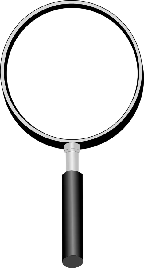 a black and white picture of a lamp, a digital rendering, by Andrei Kolkoutine, magnifying glass, bottom view, round narrow chin, created in adobe illustrator