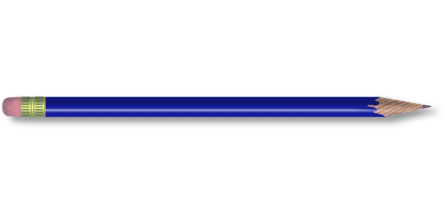 a close up of a pencil on a black background, a digital rendering, police, gradient blue black, one single continues line, background bar