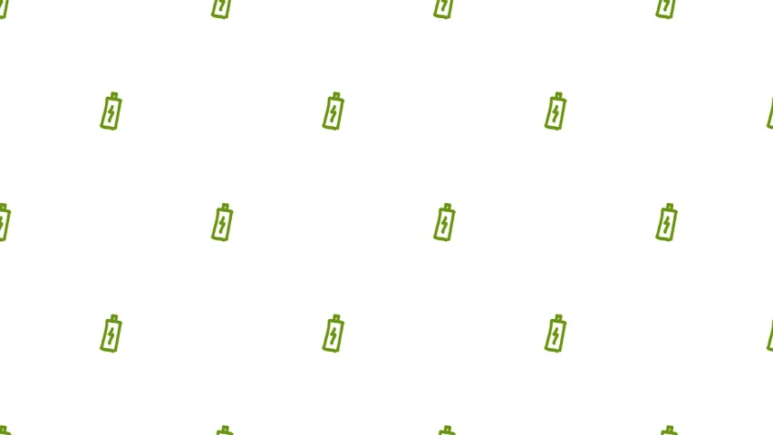 a pattern of green bottles on a white background, a stock photo, by Shinji Aramaki, minimalism, battery, status icons, thunderbolt, seamless pattern