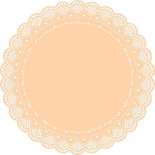 an image of a doily doily doily doily doily doily doily doily doily doily doily doily, computer art, peach embellishment, smooth round shapes, high quality scan, mid tone