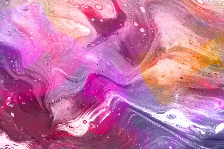 a close up of a painting on a piece of paper, a digital painting, inspired by Lorentz Frölich, pexels, metaphysical painting, purple and pink, swirling liquids, beautiful art uhd 4 k, heavenly marble