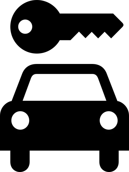 a black and white picture of a car, a diagram, by Andrei Kolkoutine, minimalism, game icon, taxis, no - text no - logo, amoled