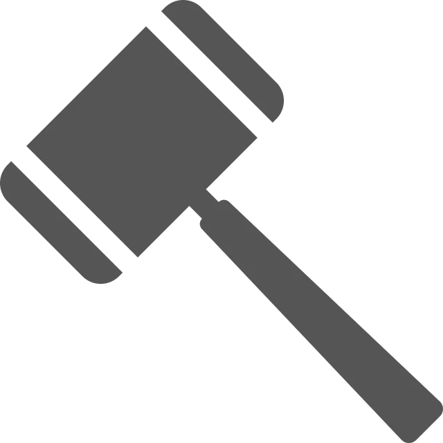 a mallet on a black background, pixabay, 2d icon, court politics, 000 — википедия, league of legends inventory item