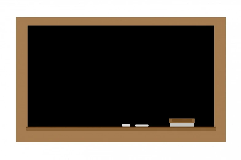 a blackboard with a cup of coffee on it, a minimalist painting, trending on pixabay, computer art, educational display case, black and brown, long view, wikimedia commons