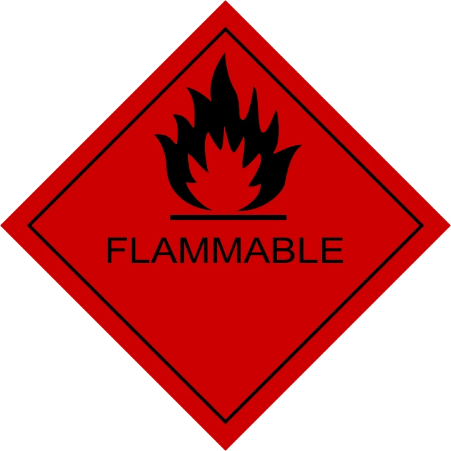 a flammable sign on a black background, renaissance, red birthmark, tamborine, medical labels, black and red only!!!