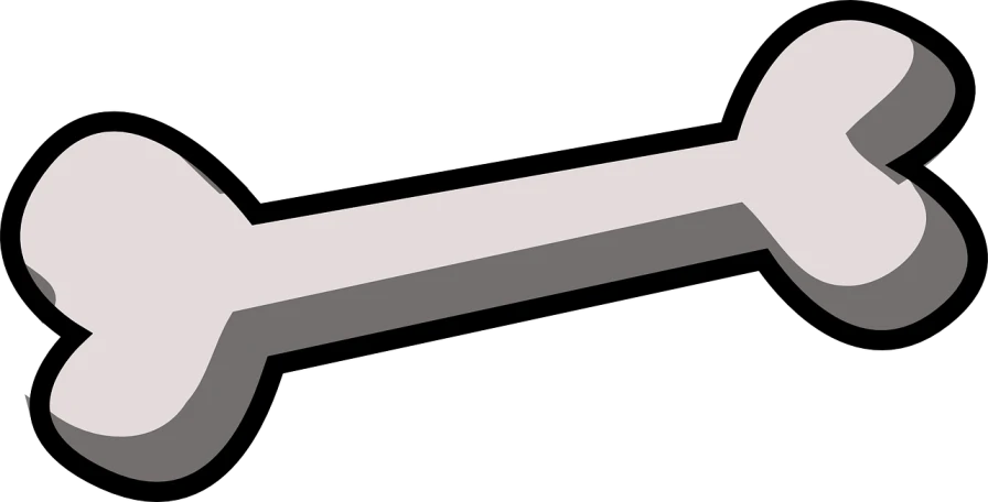 a white bone on a black background, a computer rendering, inspired by George Ault, huge oversized sword, minimal outlines, [ metal ], 3 0 0 mm