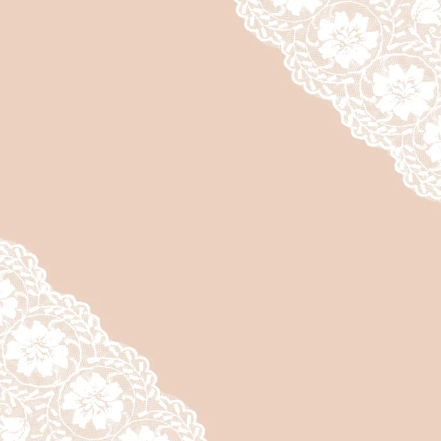 a close up of a white lace on a pink background, digital art, inspired by Louise Abbéma, unsplash, background image, retro - vintage, no gradients, sandy beige