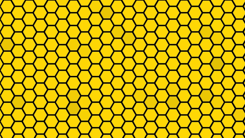 a yellow and black pattern that looks like hexagons, vector art, bee movie, vector