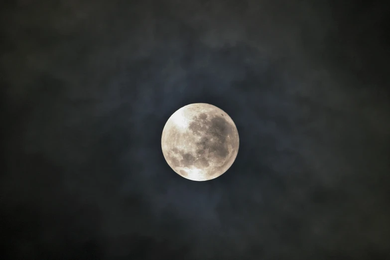 a full moon is seen through the clouds, minimalism, background ( dark _ smokiness ), centered shot, full moon background, iphone background